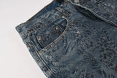 Purple Brand Crystal Diamond Jeans #100